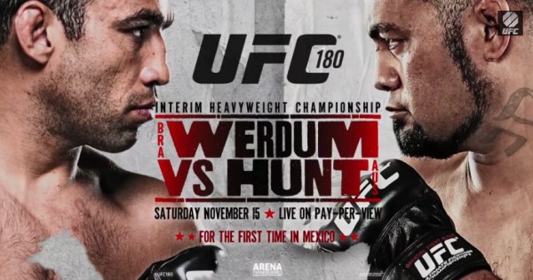 UFC 180 Werdum vs. Hunt