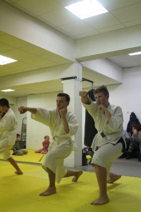 Egzaminy na pasy juiniorów do 16 lat Furo Karate w VTP Gym w Andrespolu (3)