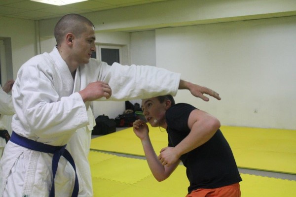 Seminarium Furo Karate w VTP Gym w Andrespolu Przemysław Lenartowicz