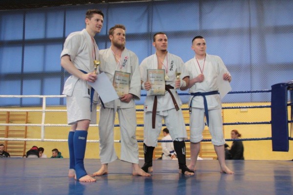 78. Puchar Polski Furo Karate 2016 Bartosz Musiński, Christian Fritzsch, Stavros Kirimalakis, Paweł Kiecana