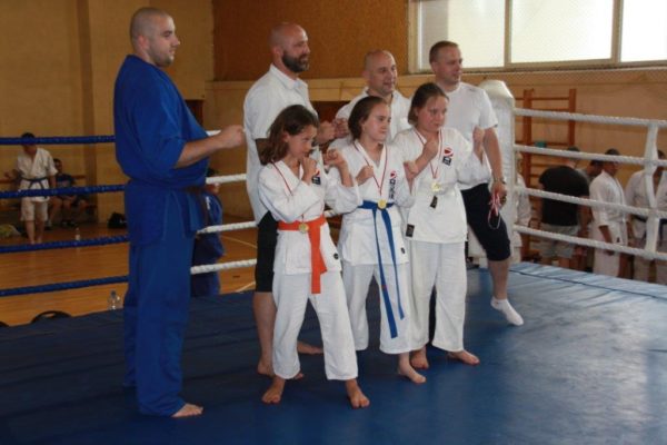 87 Grand Prix Furo Karate Radosław Kostrubiec, Robert Musierowicz, Jan Schneider, Adam Mieszkowski