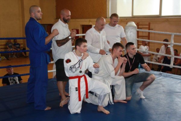 96 Grand Prix Furo Karate Radosław Kostrubiec, Robert Musierowicz, Jan Schneider, Adam Mieszkowski