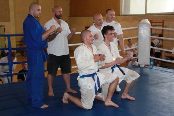 97 Grand Prix Furo Karate Radosław Kostrubiec, Robert Musierowicz, Jan Schneider, Adam Mieszkowski